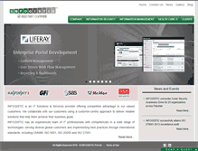 Tablet Screenshot of infogistic.com